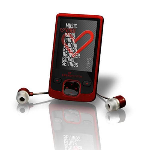 ENERGY SISTEM Energy 4104 MP5 Video 2.4 Inch PMP 4GB Ruby Red
