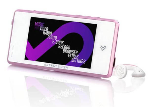 ENERGY SISTEM Energy 6031 MP5 Video 2.8 Inch PMP 8GB Pink and White