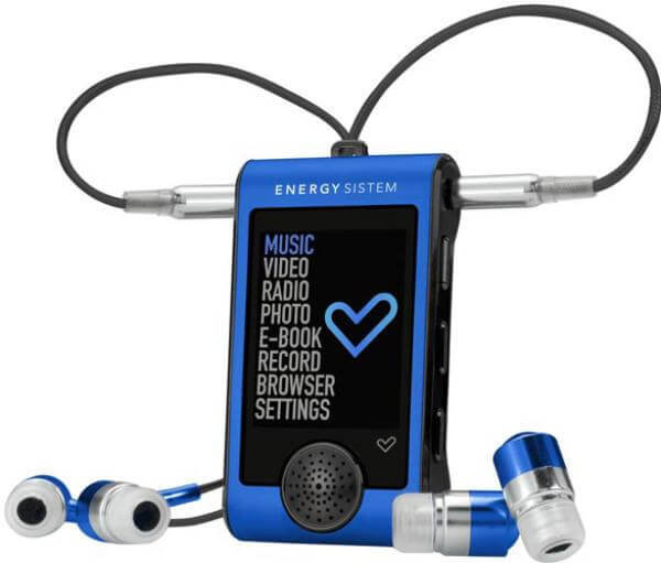ENERGY SISTEM Energy 3040 Duo MP4 Player 1.8 Inch 16GB Blue Wave