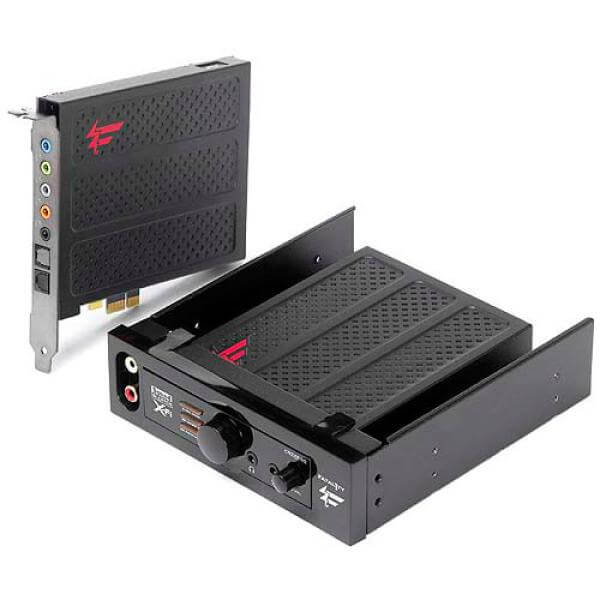 Creative Sound Blaster X-Fi Titanium Fatal1ty Champion Series Sound card - 192 kHz - 24-bit