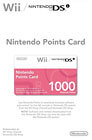 Nintendo Wii Points Card (1000)