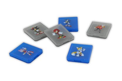 DS Lite Sonic and Shadow Keychain Cases