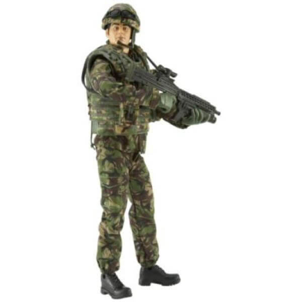 H.M.Armed Forces Royal Marines Commando With Canoe