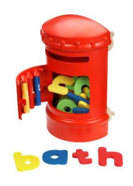 Postman Pat Postbox Bath Set
