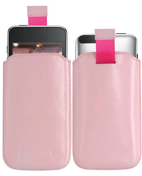 Exspect iPod Touch 2G Leather Slip Case - Pink
