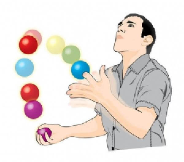 Light Up Juggling Balls