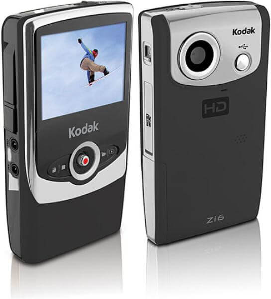 kodak zi6 pocket video camera 
