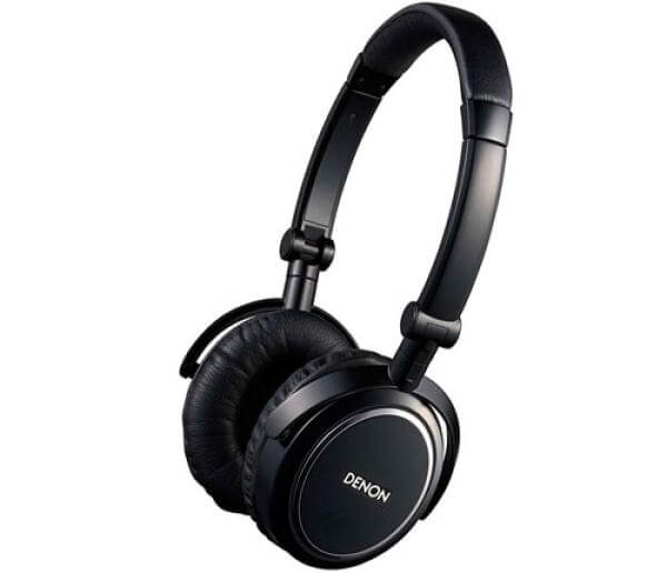 Denon AH-NC732 Noise Cancelling Stereo Headphones - Silver
