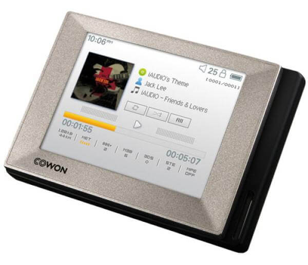 Cowon iAudio D2+ 16GB DAB MP3 Player - Silver