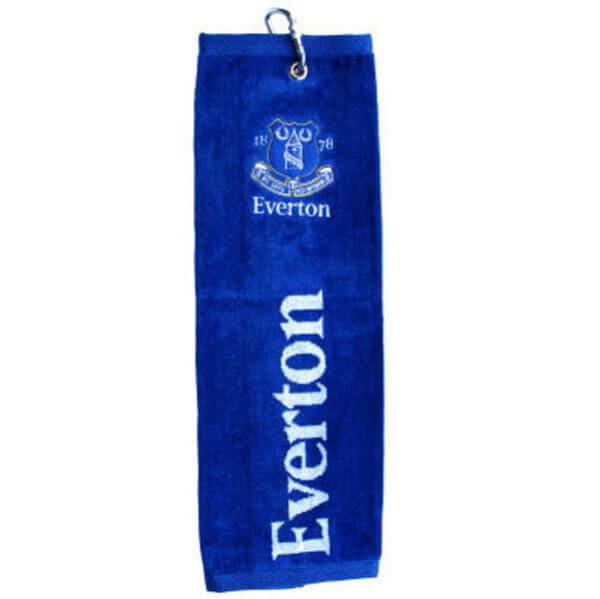 Everton FC Golf Tri-Fold Woven Towel