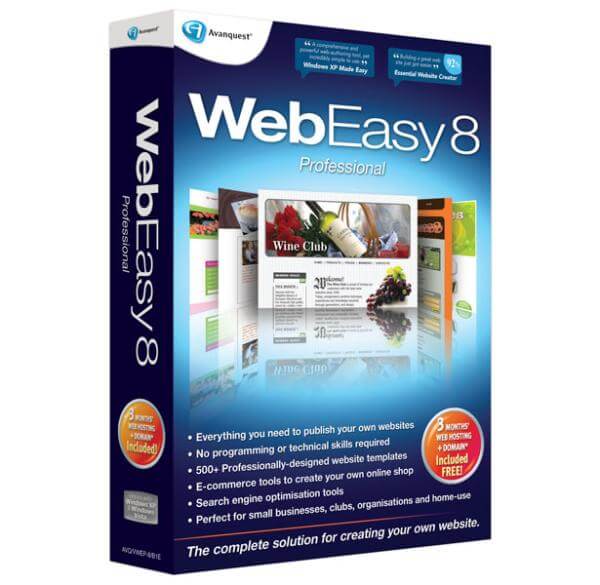 WebEasy 8 Professional (MINI BOX)
