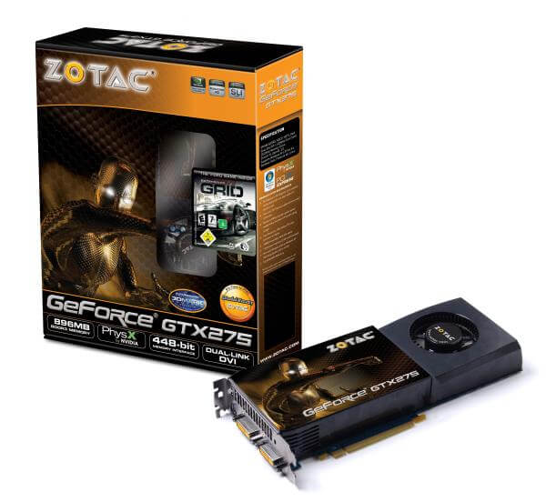 Zotac GF GTX 275 896MB DDR3