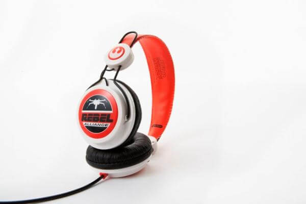 Coloud Star Wars Headphones - Rebel Alliance White / Red