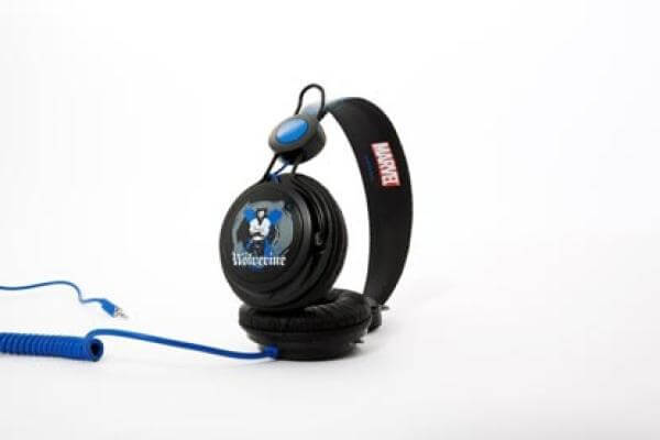 Coloud Marvel Headphones - Wolverine Black / Blue