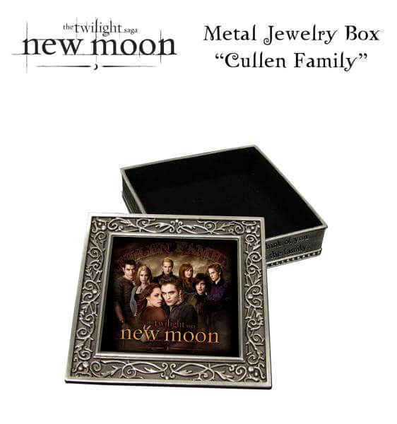 Twilight New Moon - Metal Jewellery Box - Cullen Family