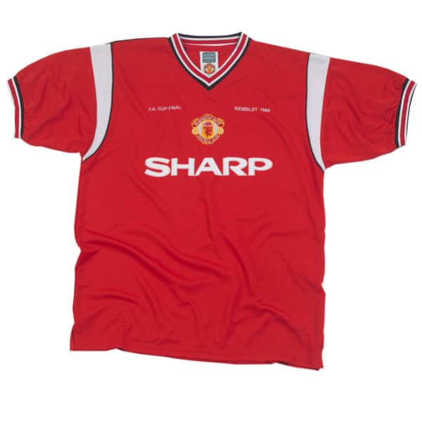 Manchester United 1985 FA Cup Final Football Shirt