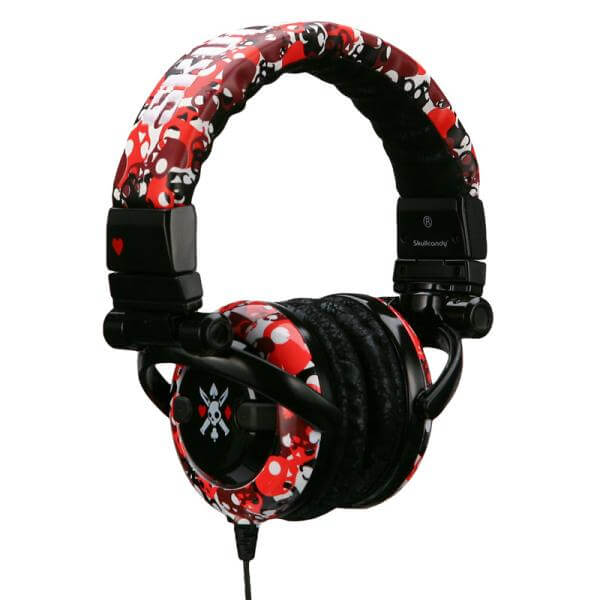 Skullcandy G.I Red Headphones