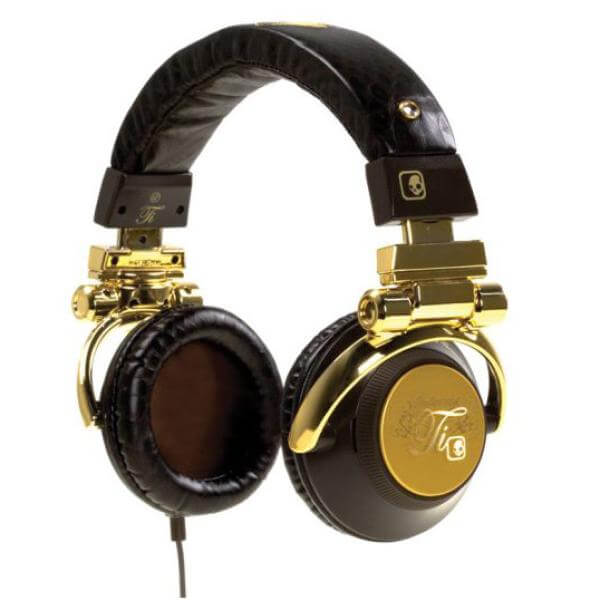 Skullcandy TI Headphones (Brown/Gold)