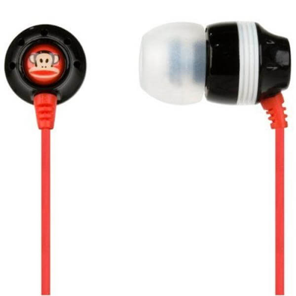 Skullcandy Ink'd Paul Frank Headphones (Black/Red)
