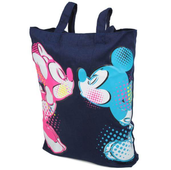 Disney Mickey and Minnie Kiss tote bag
