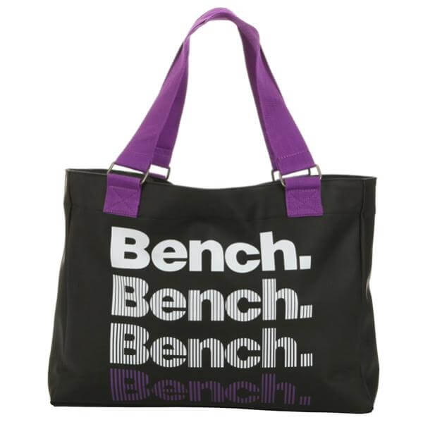 Bench Errend ladies large beach bag & purse - Black