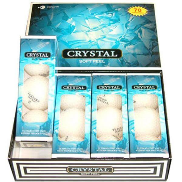 Volvik Crystal Golf Balls 12 Pack