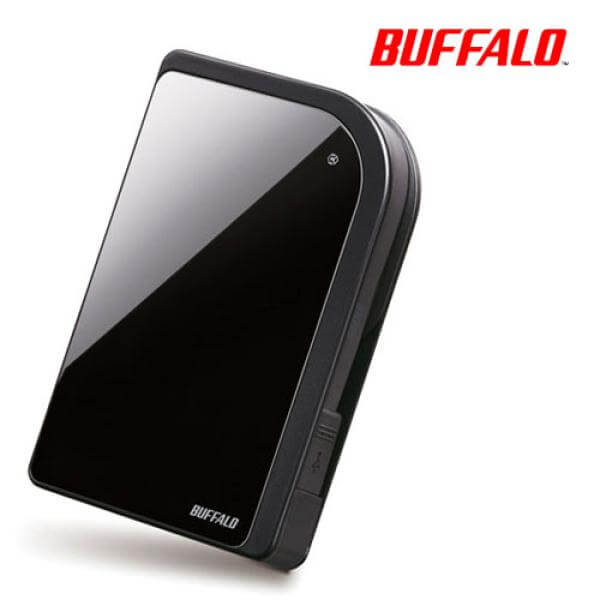 Buffalo MiniStation 320GB Portable USB 2.0 Hard Drive with Shock Resistance Black