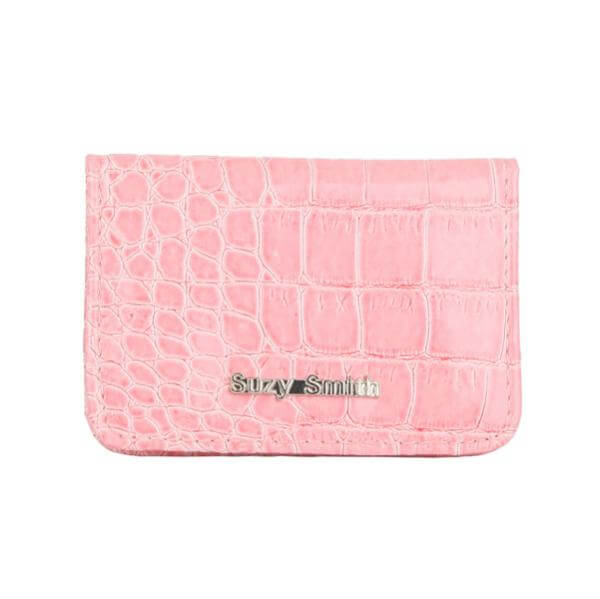 Suzy Smith Thea oyster/pass holder - Candy Pink