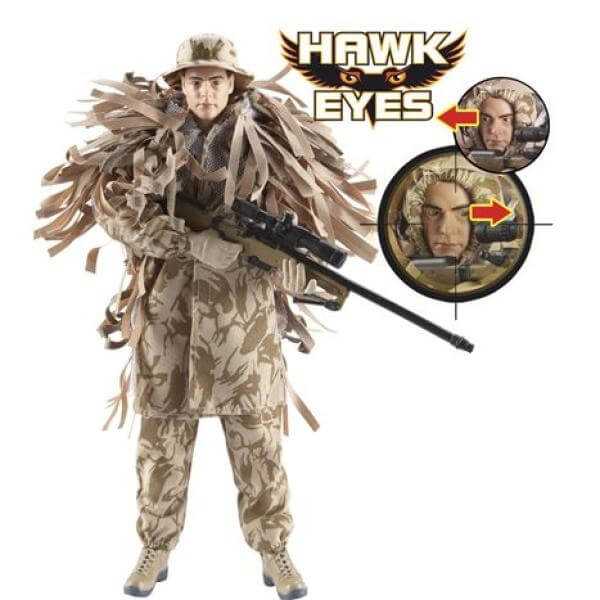 H.M Armed Forces Royal Marine Commando with Hawk Eye 