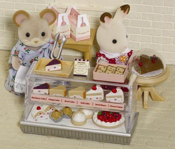 Sylvanian Family: The dessert counter set