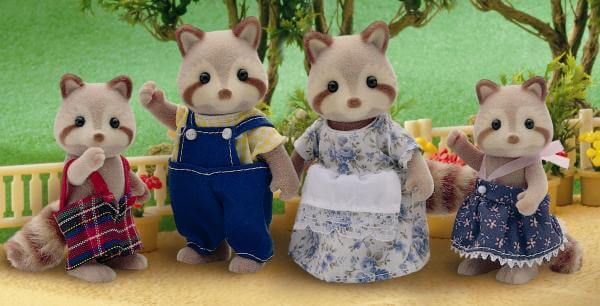 Sylvanian Family: Racoon Family