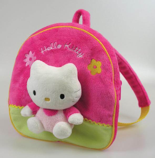 Hello Kitty 20cm Backpack with Plush Character