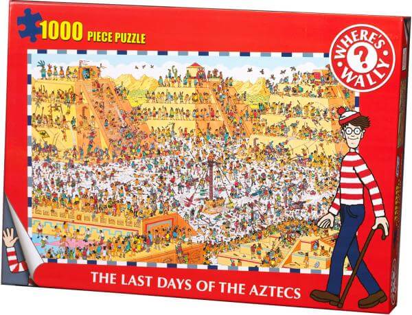 Where's Wally 1000-Piece Puzzle - Aztecs
