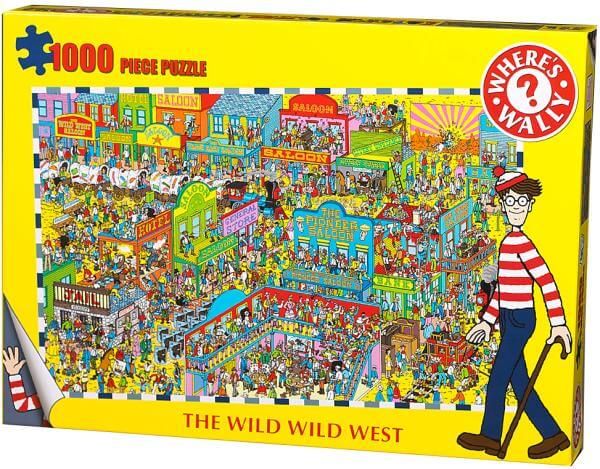 Wheres Wally 1000 Piece puzzle The Wild Wild West