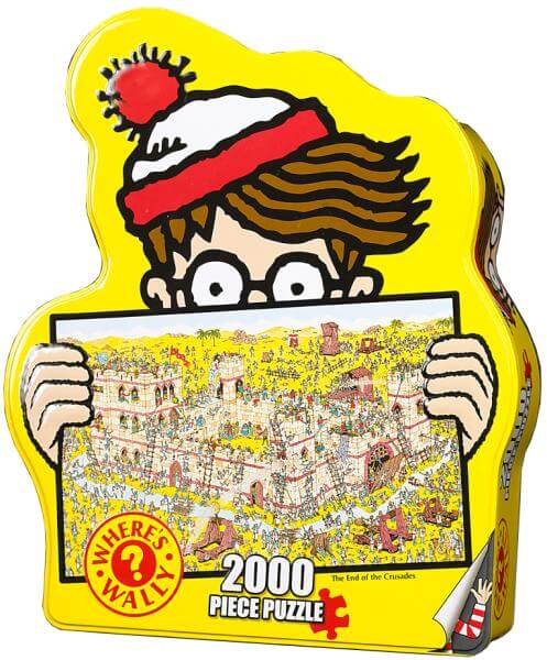 Wheres Wally 2000 piece Puzzle in Tin
