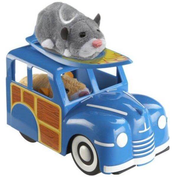 Go Go Pets: Woody Wagon And Surfboard