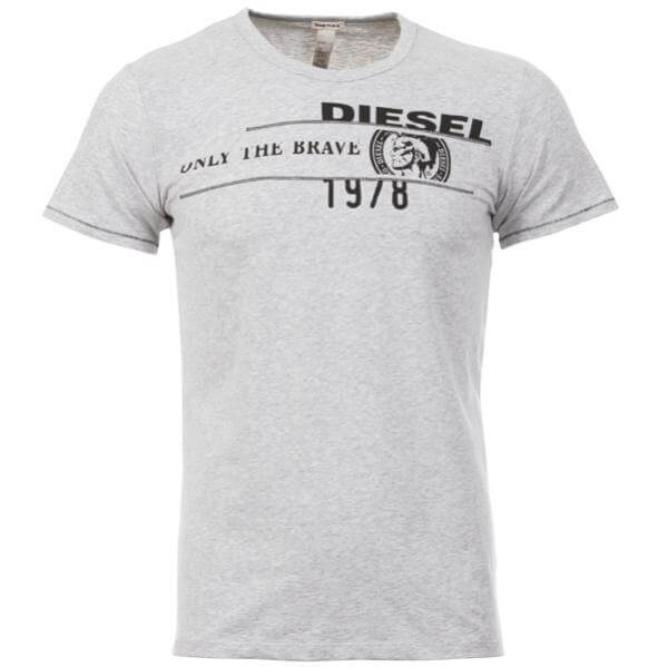 Diesel Diesel Only the Brave T-Shirt Grey