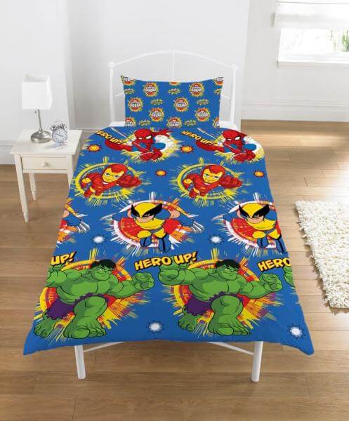 Marvel Super Hero Squad Rotary single duvet