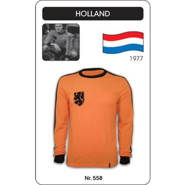Holland 1974 Short Sleeve Retro Football Shirt 