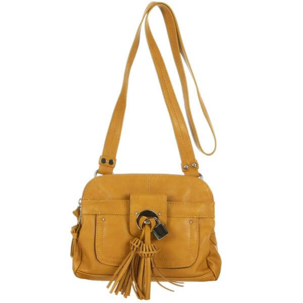 Mischa Barton Lois padlock and tassle cross body bag