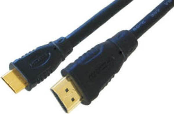 BEST Gold HDMI A Male - Mini C Male 5 Mtr (CDLHD-205)