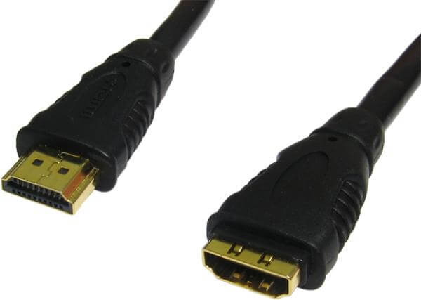 BEST Gold HDMI Extension Cable A M - A F 3 Mtr (CDLHD-403)