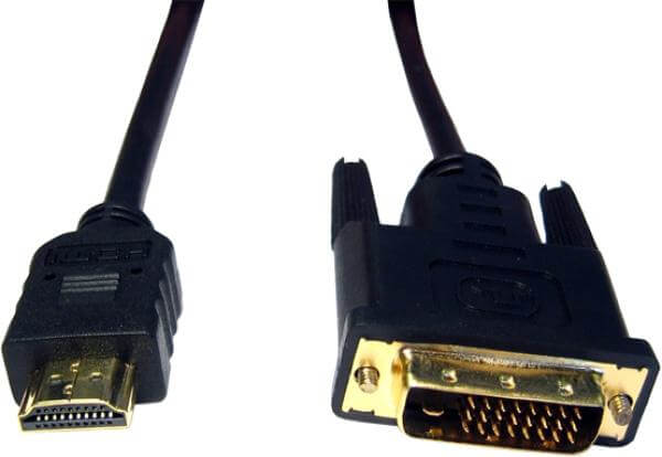 BEST Gold HDMI Type A to DVI-D Male 1 Mtr (CDLDV-301)