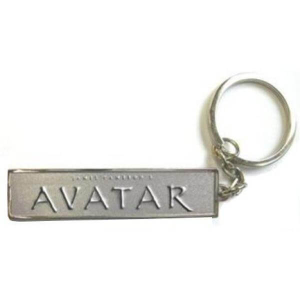 Avatar Metal Logo Movie Keychain