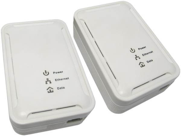 Newlink 200Mbps Homeplug Ethernet Adaptor Twin Pack (NL-HP200DL) 