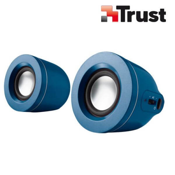 Trust Sphere Notebook Speaker - Blue