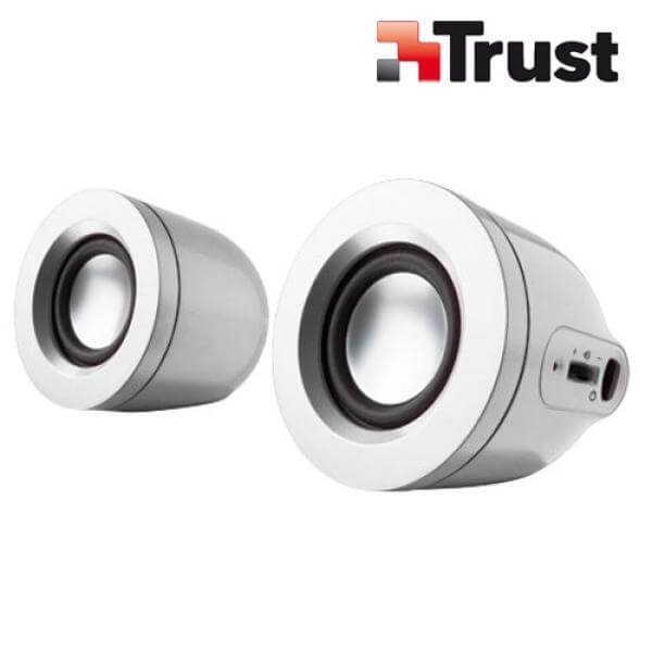 Trust Sphere Notebook Speaker - Silver