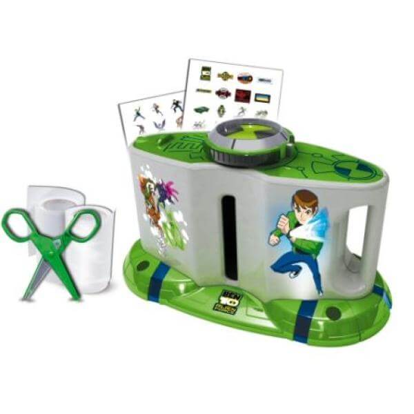 BEN 10 ALIEN FORCE STICKER MACHINE