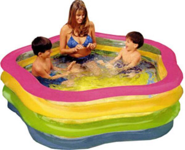 Intex Wetset Summer Colours Swim Centre Pool (73 x 71 Inches)