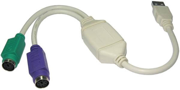 BEST USB to PS2 Adaptor - PC Only (CDLSB-902)